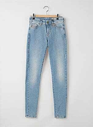 Jeans skinny stretch taille basse bleu DIESEL femme