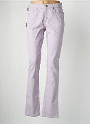 Pantalon slim violet MARINA YACHTING pour femme seconde vue