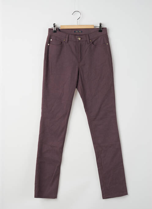 Pantalon slim stretch taille normale violet MARINA YACHTING femme