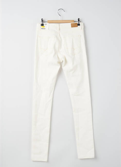 Jeans skinny stretch taille basse blanc MEXX femme