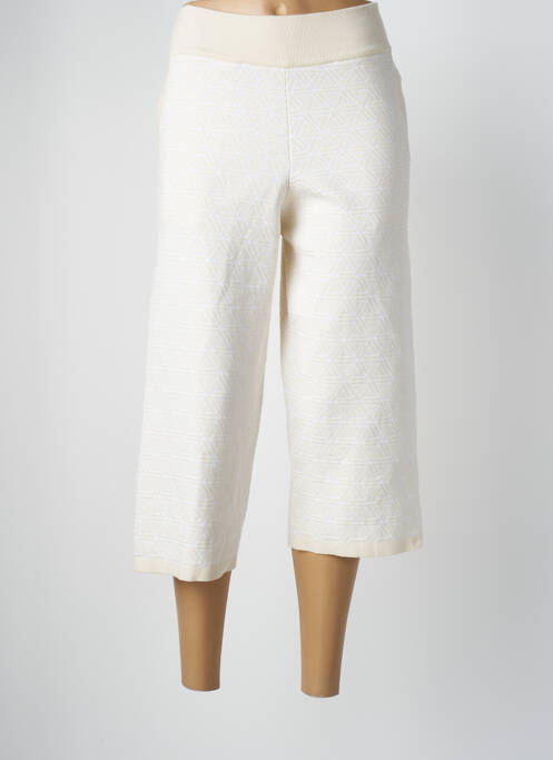 Pantacourt beige MONTAGUT pour femme