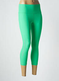 Legging effet matière satinée taille normale vert SWEET PANTS femme