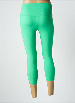 Legging effet matière satinée taille normale vert SWEET PANTS femme