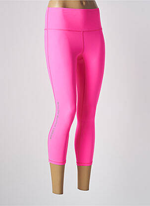 Legging effet matière satinée taille normale rose SWEET PANTS femme