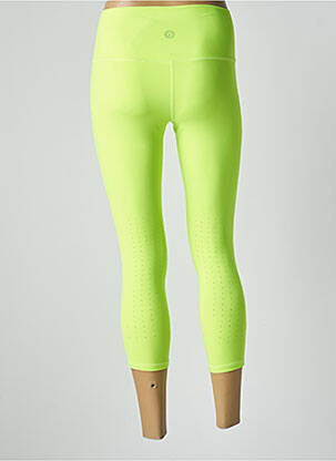 Legging effet matière satinée taille normale jaune SWEET PANTS femme