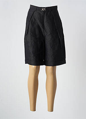 Bermuda taille à pinces taille normale noir THE KOOPLES femme