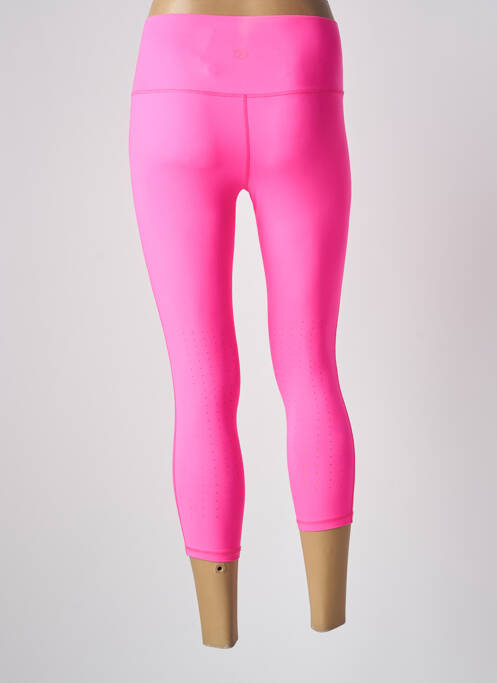 Legging effet matière satinée taille normale rose SWEET PANTS femme