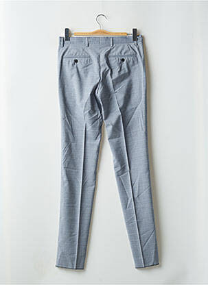 Pantalon chino tissage chiné taille normale gris AZZARO homme