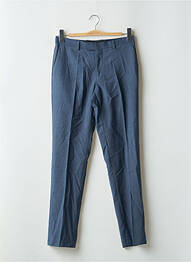 Pantalon chino tissage chiné taille normale bleu BALIBARIS homme