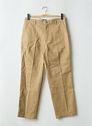Pantalon chino tissage popeline taille normale marron DOCKERS homme