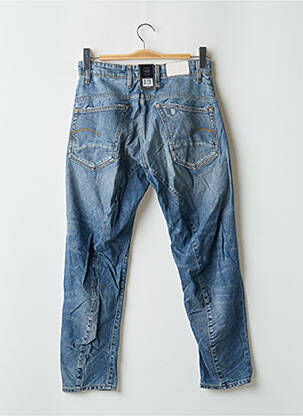 Jeans coupe droite fermeture boutonnée sur le devant taille normale bleu G STAR homme