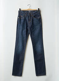 Jeans coupe droite stretch taille normale bleu RIVER WOODS homme