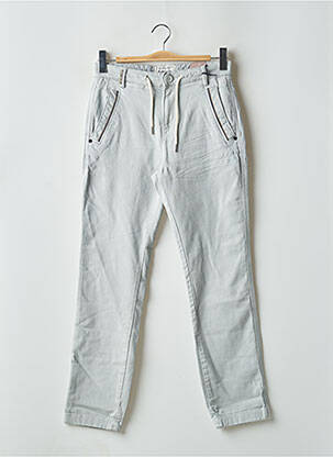 Pantalon chino stretch taille normale gris KAPORAL homme