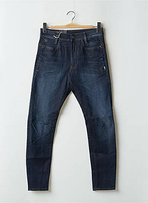 Jeans coupe slim stretch taille normale bleu G STAR homme