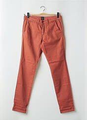 Pantalon chino orange LE TEMPS DES CERISES pour homme seconde vue