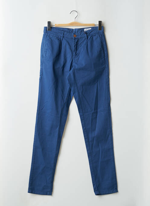 Pantalon chino bleu SERGE BLANCO pour homme