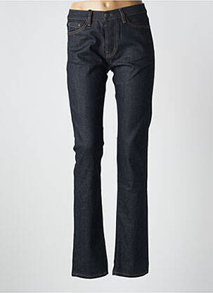 Jeans coupe slim tissage brut taille haute bleu THE KOOPLES femme