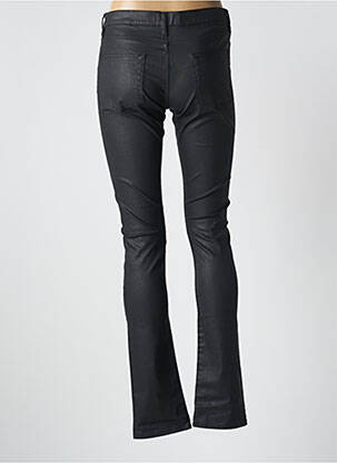 Pantalon slim tissage enduit taille normale noir THE KOOPLES femme