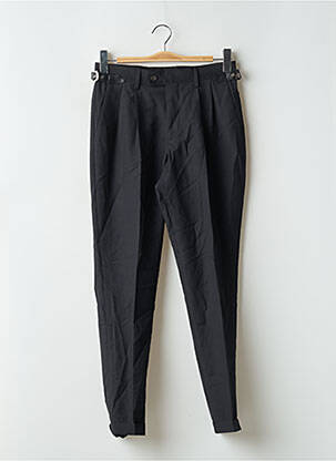 Pantalon droit coupe carotte taille haute noir THE KOOPLES femme