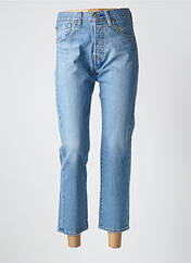 Jeans coupe droite bleu LEVIS pour femme seconde vue