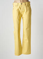 Jeans coupe droite jaune LEVIS pour homme seconde vue