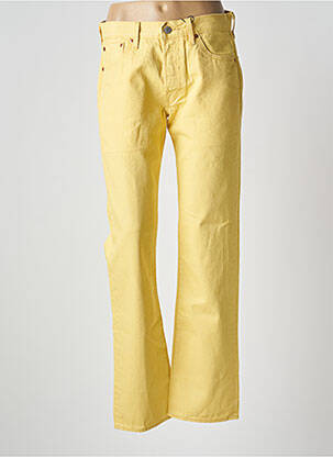 Jeans coupe droite jaune LEVIS pour homme