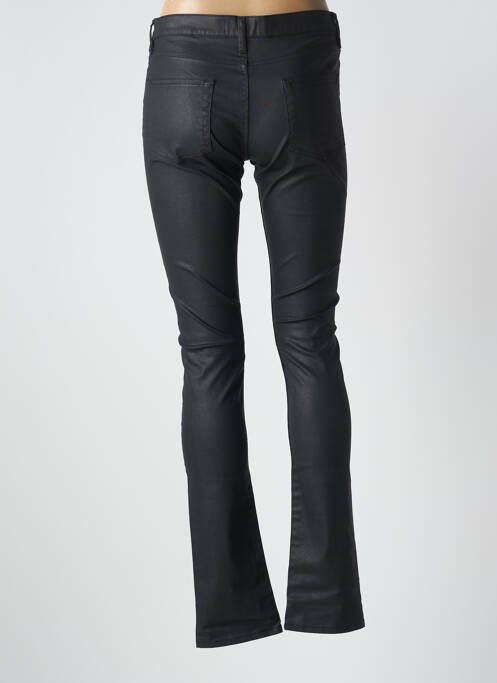 Pantalon slim tissage enduit taille normale noir THE KOOPLES femme