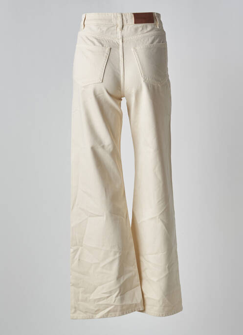 Jean coupe flare beige THE KOOPLES pour femme