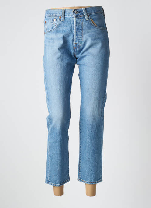 Jeans coupe droite bleu LEVIS pour femme