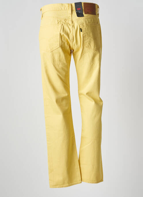 Jeans coupe droite jaune LEVIS pour homme