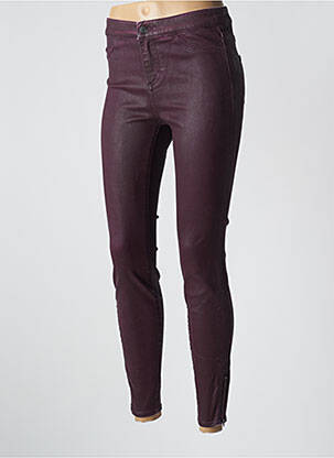 Pantalon slim poches violet ARMANI EXCHANGE femme