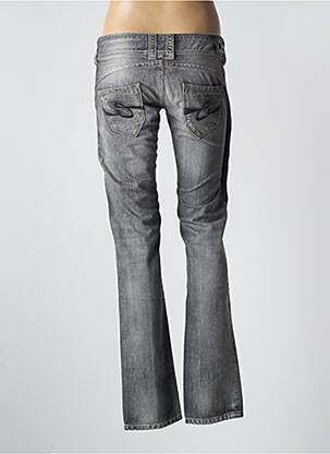 Jeans bootcut poches gris BSB femme