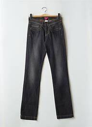 Jeans coupe slim poches gris BANDOLERA femme