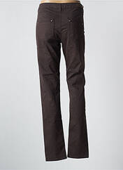 Pantalon droit marron ISLOW pour femme seconde vue