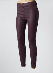 Pantalon slim violet ARMANI EXCHANGE pour femme seconde vue