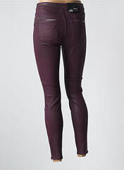 Pantalon slim violet ARMANI EXCHANGE pour femme seconde vue