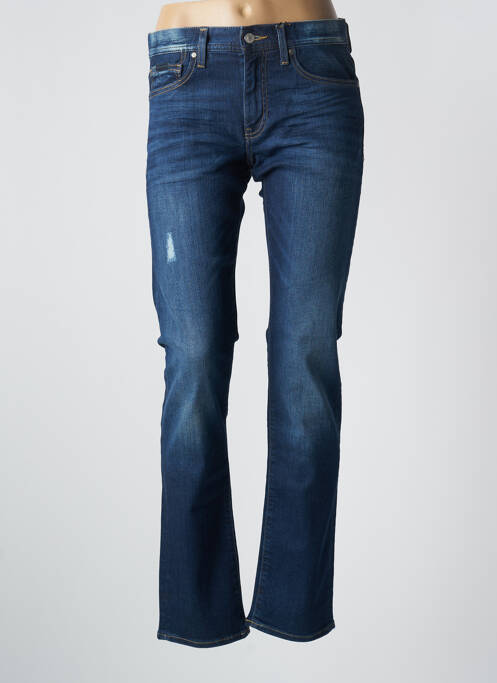 Jeans coupe slim bleu ARMANI EXCHANGE pour femme