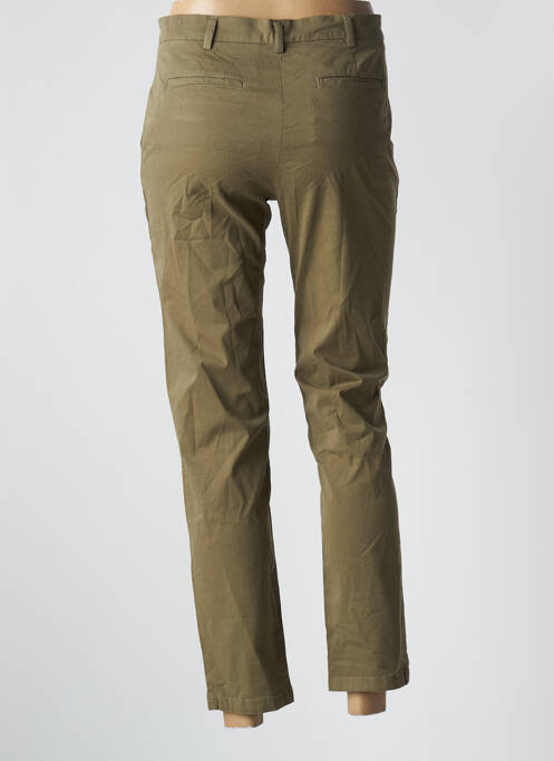 Pantalon 7/8 vert CYRILLUS pour femme