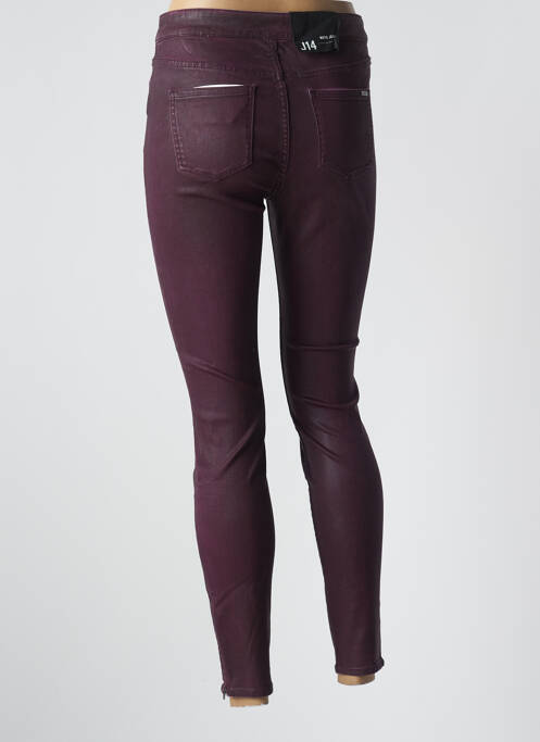 Pantalon slim violet ARMANI EXCHANGE pour femme