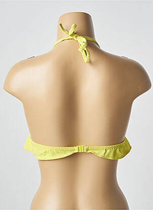 Haut de maillot de bain stretch haut triangles vert PRINCESSE TAM-TAM femme