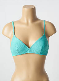 Haut de maillot de bain stretch haut triangles bleu PRINCESSE TAM-TAM femme