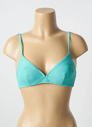 Haut de maillot de bain stretch haut triangles bleu PRINCESSE TAM-TAM femme
