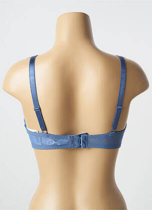 Soutien-gorge effet matière satinée haut soutien-gorge emboitant bleu PASSIONATA femme