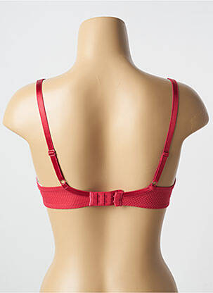 Soutien-gorge effet matière satinée haut soutien-gorge moulé rouge PASSIONATA femme