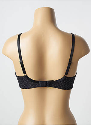 Soutien-gorge effet matière satinée haut soutien-gorge moulé noir PASSIONATA femme