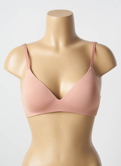 Soutien-gorge sans armature haut soutien-gorge moulé rose PASSIONATA femme