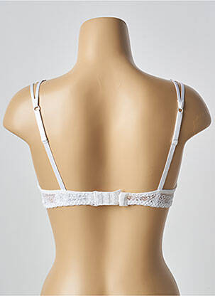 Soutien-gorge effet matière satinée haut soutien-gorge moulé blanc PASSIONATA femme