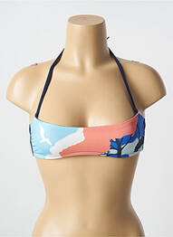 Haut de maillot de bain stretch haut bandeau bleu PRINCESSE TAM-TAM femme