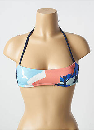 Haut de maillot de bain stretch haut bandeau bleu PRINCESSE TAM-TAM femme