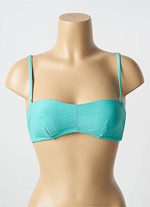 Haut de maillot de bain stretch haut bandeau bleu PRINCESSE TAM-TAM femme